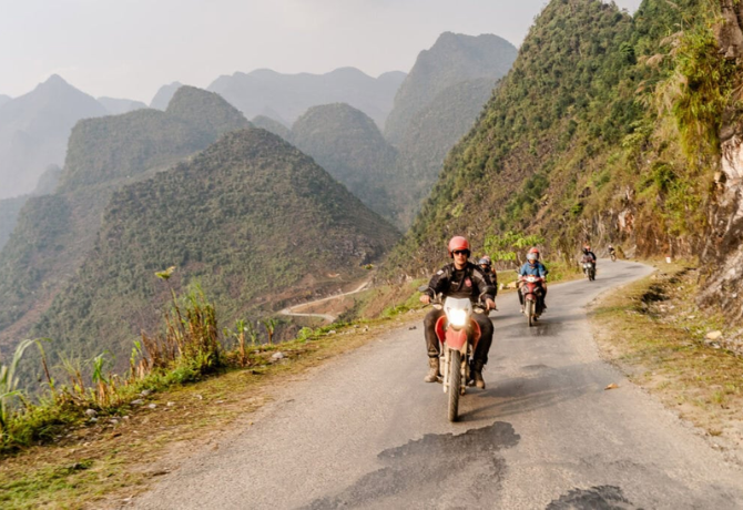 Ride through peaceful valleys