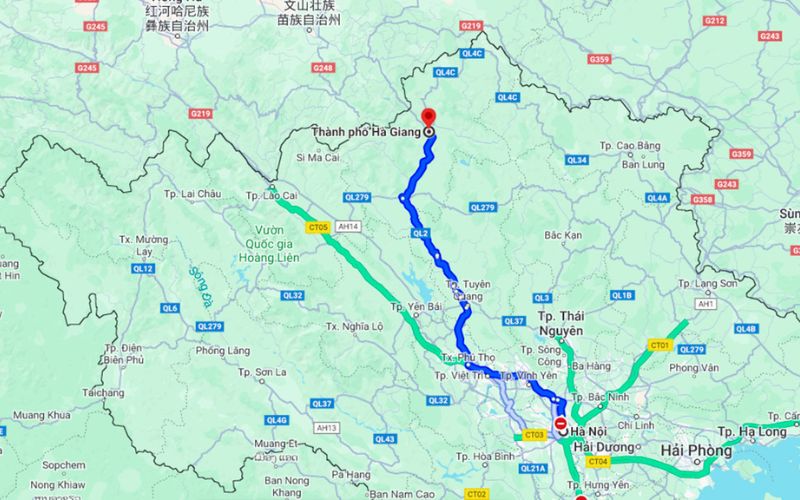 Reaching Ha Giang from Hanoi is the first step to adventure.