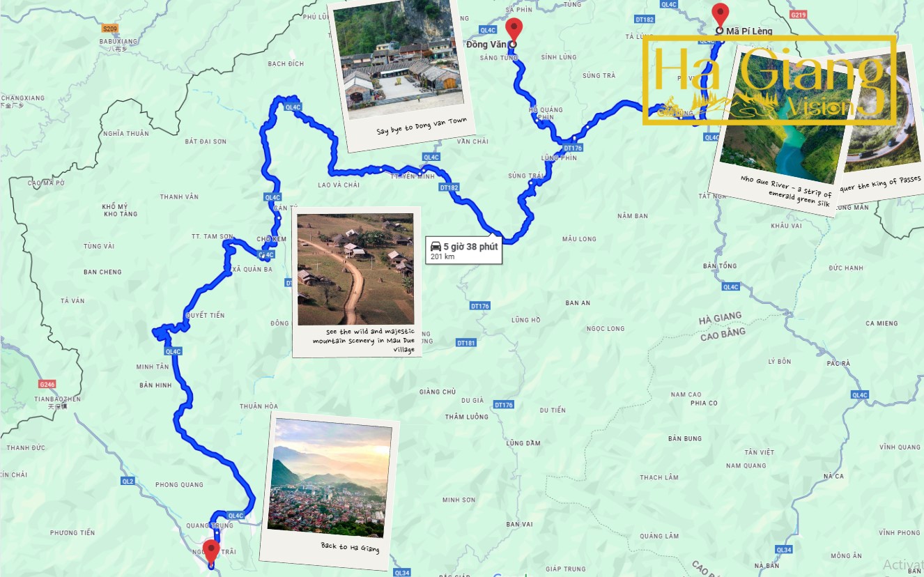 This day showcases Ha Giang 2 days’ most dramatic mountain scenery.