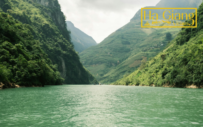 Floating the Nho Que River feels peaceful, humbling, and thrilling simultaneously.