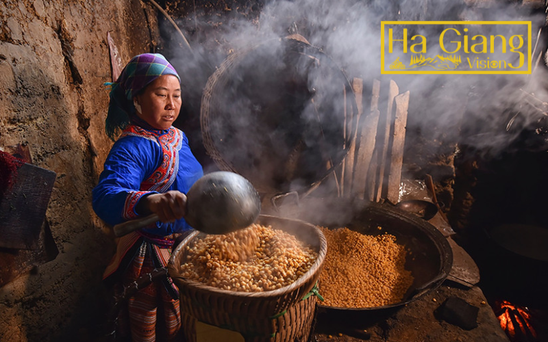 Happy Water, or corn wine, is carefully crafted in Ha Giang villages.