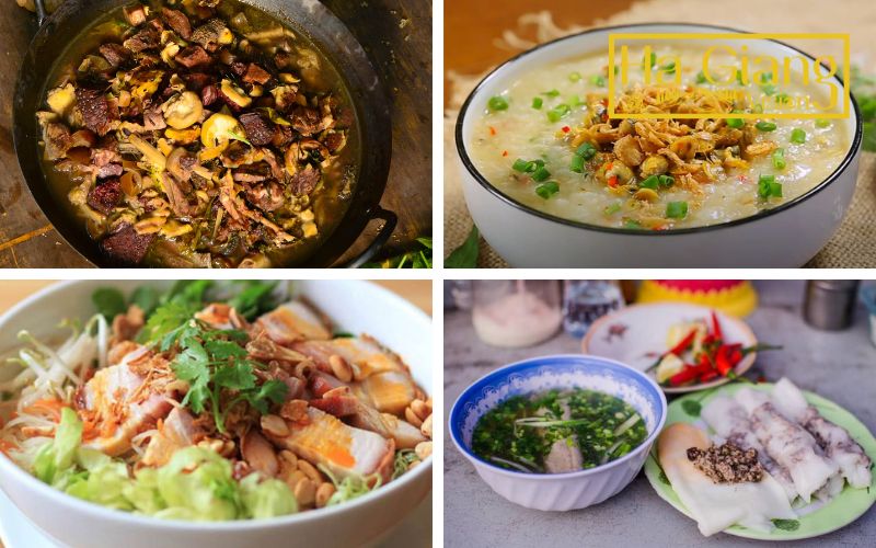Ha Giang in December serves warm and hearty local dishes.